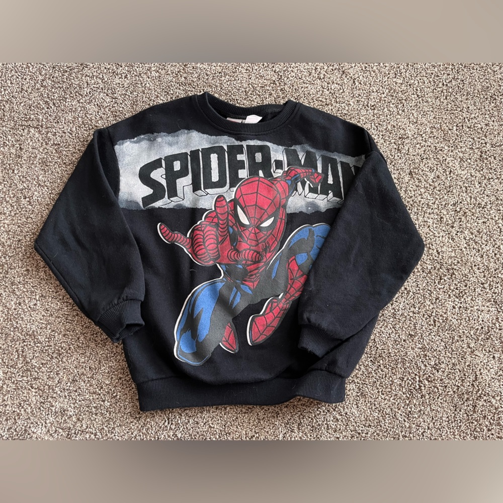 Zara boys size 4-5 Spider-Man sweatshirt